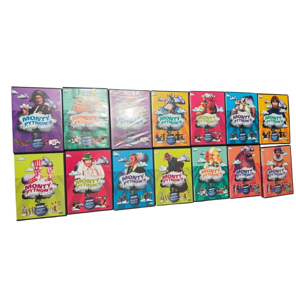 Monty Python's Flying Circus Time Life DVD Set 1-14 Remastered British Comedy